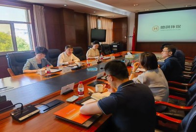 绍兴市科协党组书记冯国强莅临德创环保考察调研